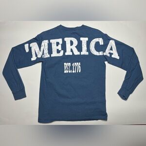 Boutique Long Sleeve ‘Merica Shirt